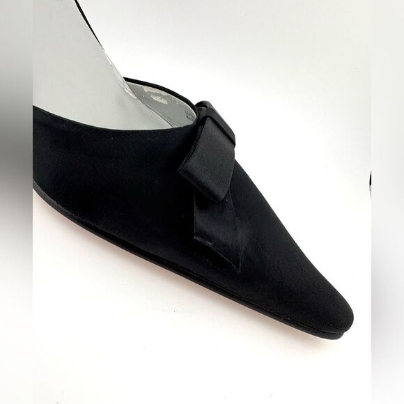 Karen Scott Black Slingback Heels - Picture 5 of 15